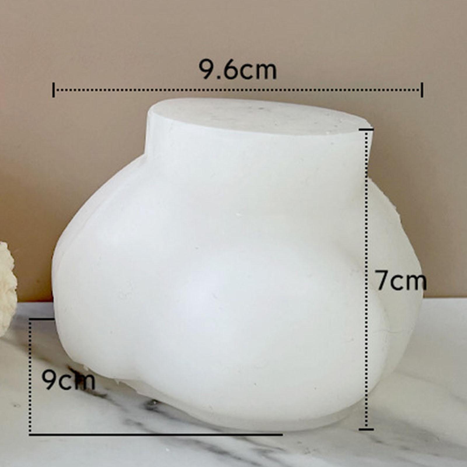 Candle Making Gel Wax - แม่พิมพ์เทียนรูปหัวตุ๊กตาซิลิโคน แม่พิมพ์สบู่แฮนด์เมด แม่พิมพ์ดินเหนียว งานฝีมือทำเทียน
