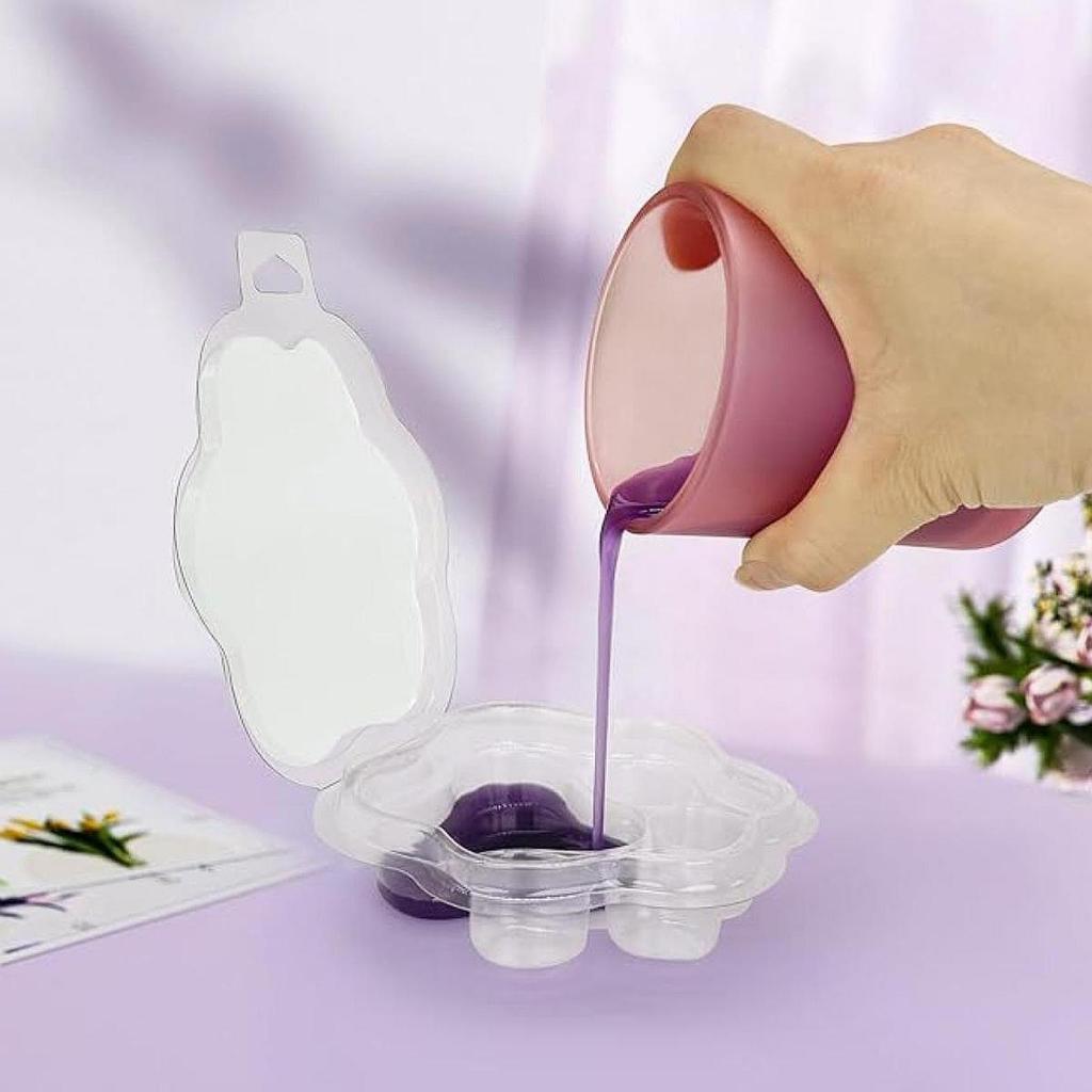 แม่พิมพ์เทียนหอมแบบหลอมละลาย 1 - Candle Making Gel Wax บทวิจารณ์และราคา