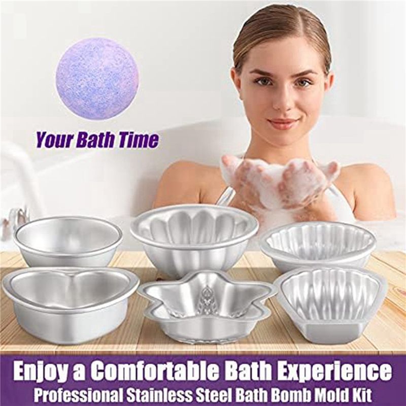 ABKS-24 ชิ้น 6 รูปทรง แม่พิมพ์ - Candle Making Bath บทวิจารณ์และราคา