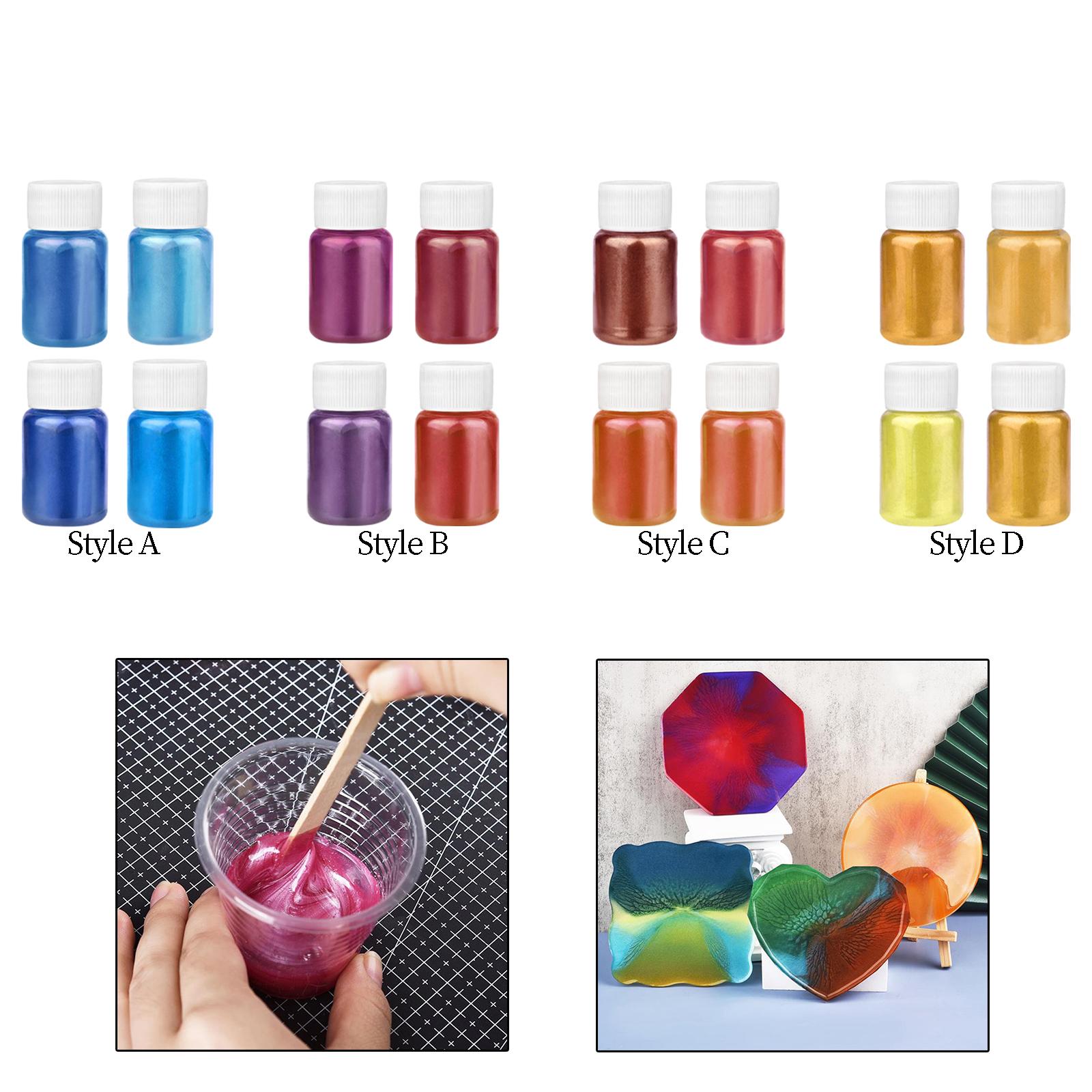 ผงไมก้าประกายมุก 4 ชิ้น ผงไมก้ - Candle Making Bath บทวิจารณ์และราคา