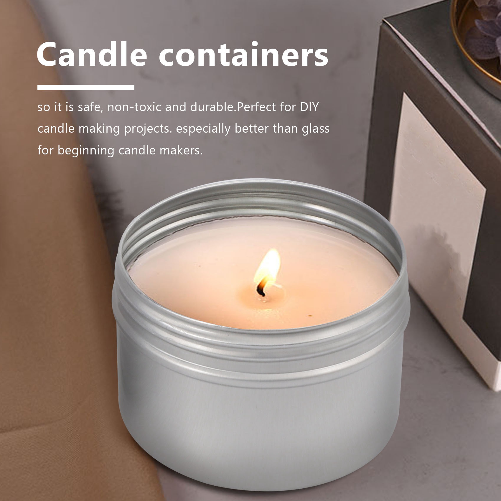 จำนวนสินค้า 12 ชิ้น กระป๋องโลห - Candle Making Quantities บทวิจารณ์และราคา