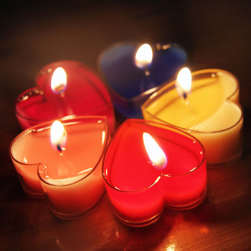 50 ชุดหัวใจรอบเทียนแม่พิมพ์ Te - Candle Making Gel Wax บทวิจารณ์และราคา