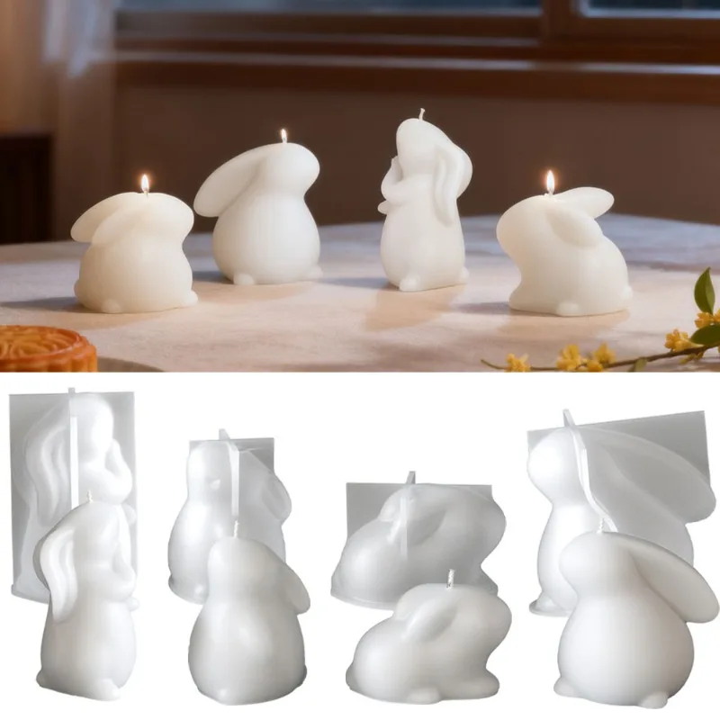 แม่พิมพ์ซิลิโคนรูปกระต่ายหอม ป - Candle Making Gel Wax บทวิจารณ์และราคา